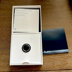 Silver Oura Ring Gen 3 Size 8